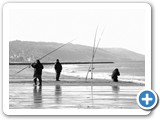 Evelyne. Jour de pêche sur la plage