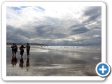 Sonia. Promenade sur la plage